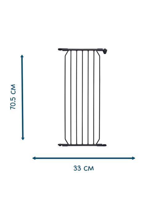 Baby Dan Toldalék 33 cm CombiFit/ Carl - fekete