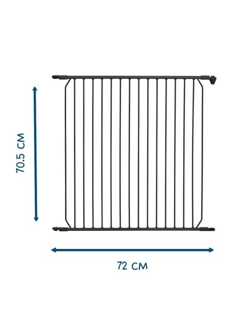Baby Dan Toldalék 72 cm CombiFit/ Carl - fekete