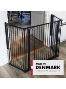 BabyDan Univerzális térkorlát Carl Wide - fekete