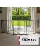 BabyDan Univerzális térkorlát Carl X Wide - fekete