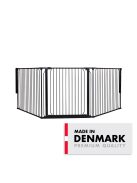 BabyDan Univerzális térkorlát Carl X Wide - fekete