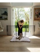 BabyDan Univerzális térkorlát Carl X Wide - fekete