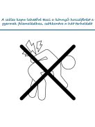 BabyDan Univerzális térkorlát Carl X Wide - fekete