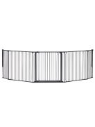 BabyDan Univerzális térkorlát Carl XX Wide - fekete