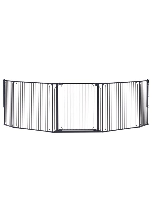 BabyDan Univerzális térkorlát Carl XX Wide - fekete