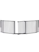 BabyDan Univerzális térkorlát Carl XX Wide - fekete