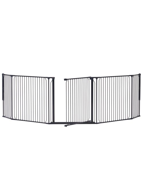 BabyDan Univerzális térkorlát Carl XX Wide - fekete