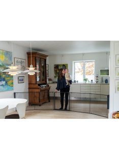 BabyDan Univerzális térkorlát Carl XXX Wide - fekete