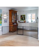 BabyDan Univerzális térkorlát Carl XXX Wide - fekete