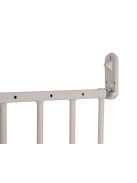 BabyDan Emma ajtórács 56,5-81,5 cm csavarozható - fehér fém