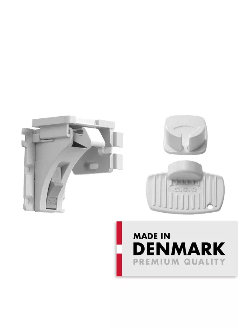 BabyDan Magnet Cabinet Lock mágneses zár fiókokhoz és szekrényekhez 2 db, BIO
