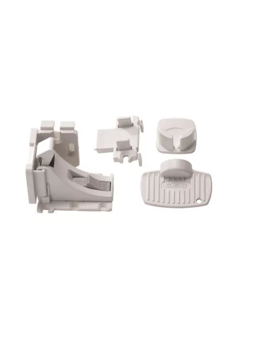 BabyDan Magnet Cabinet Lock mágneses zár fiókokhoz és szekrényekhez 2 db, BIO