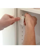 BabyDan Magnet Cabinet Lock mágneses zár fiókokhoz és szekrényekhez 2 db, BIO