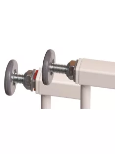 Baby Dan Danamic védőrács 2 toldattal 74-80 cm - fehér