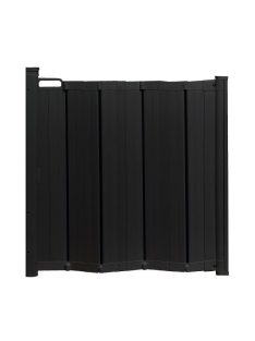  Baby Dan Guard Me Black összecsukható ajtórács 55-89 cm - fekete