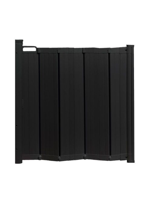Baby Dan Guard Me Black összecsukható ajtórács 55-89 cm, fekete