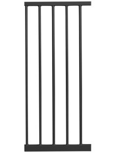   Baby Dan extra széles fém toldalék, Asta és Premier rácsokhoz, 32 cm, fekete