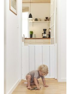   Baby Dan Alma Fehér lamellás ajtórács 55-89 cm, csavarozható