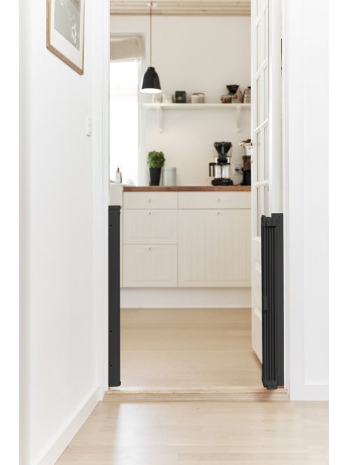 Baby Dan Alma Fekete lamellás ajtórács 55-89 cm csavarozható