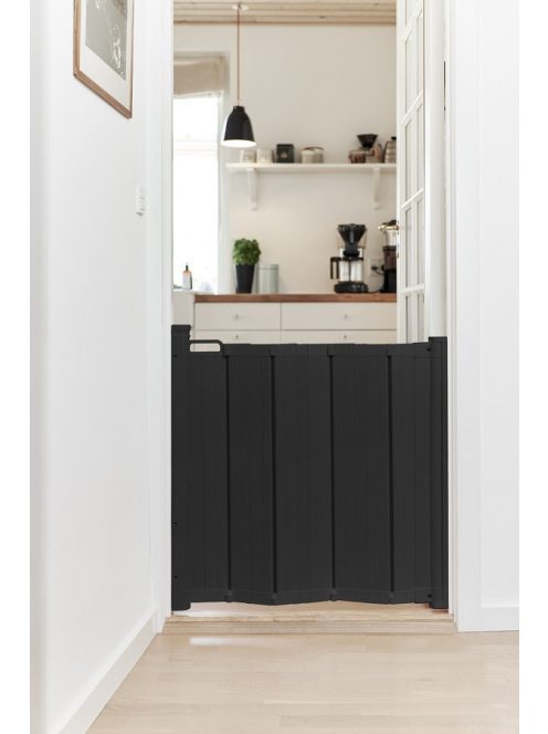 Baby Dan Alma Fekete lamellás ajtórács 55-89 cm csavarozható