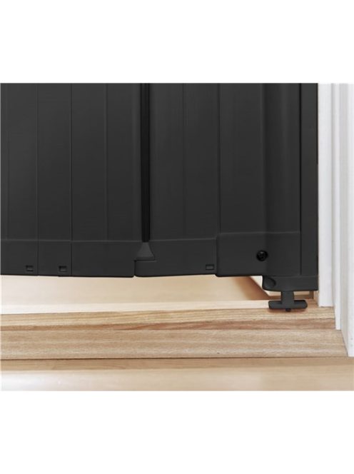 Baby Dan Alma Fekete lamellás ajtórács 55-89 cm csavarozható