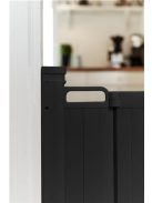 Baby Dan Alma Fekete lamellás ajtórács 55-89 cm csavarozható