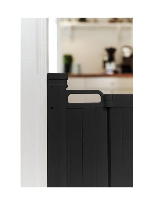 Baby Dan Alma Fekete lamellás ajtórács 55-89 cm csavarozható