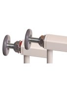 Baby Dan Védőrács Maja 2 toldattal 74-80 cm - white