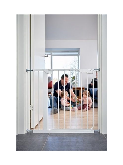 Baby Dan Védőrács Maja 2 toldattal 74-80 cm - white