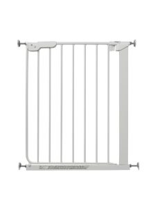   Baby Dan Nyomászárórács Lise 60,5 - 66,5 cm - fehér/fém 