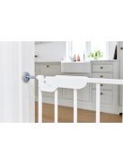 Baby Dan Nyomászárórács Lise 60,5 - 66,5 cm - fehér/fém 