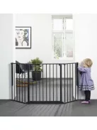 BabyDan Supreme Olaf fekete térkorlát, 90-140 cm
