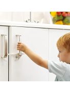 Baby Dan Slide Lock, szekrényajtó fogantyúra erősíthető zár, BIO, 2 db