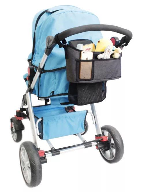 BabyDan Rendszerező babakocsira - Lux Grey