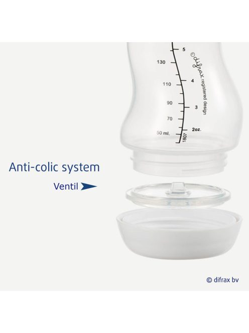 Difrax Pótszelep Difrax cumisüvegekhez 2 db