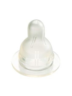 Difrax 1-2-3 Variflow Natural állíható szilikon cumi 2 db