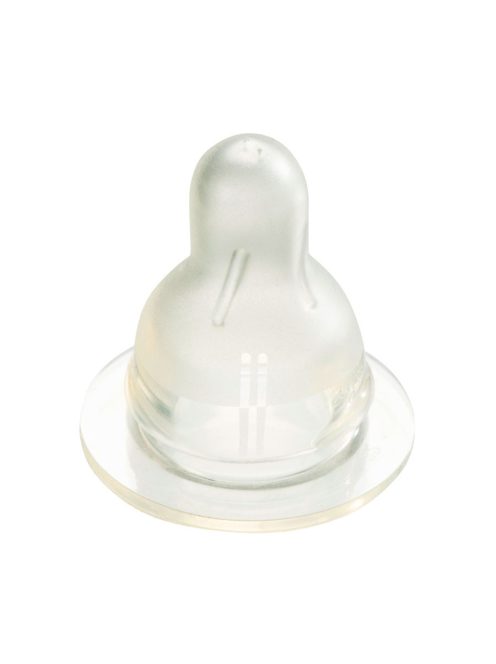 Difrax 1-2-3 Variflow Natural állíható szilikon cumi 2 db