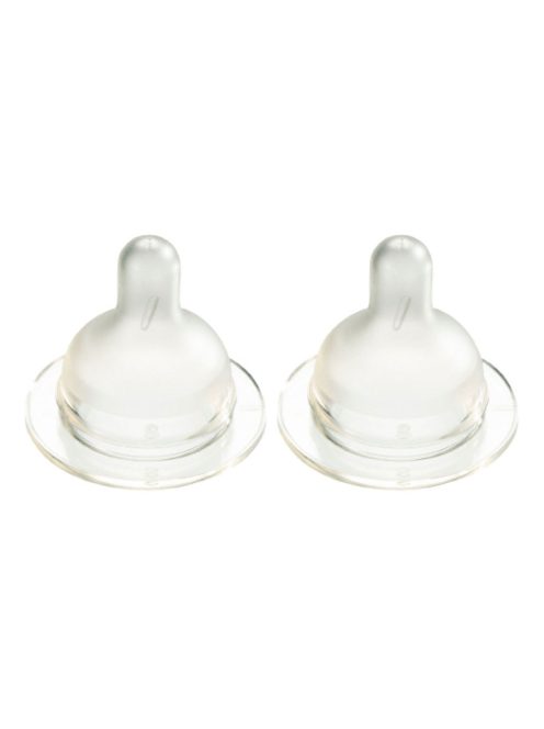 Difrax Natural S széles szilikon cumi 2 db