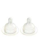 Difrax Natural L széles szilikon etetőcumi 2 db