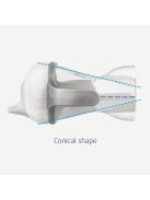 Difrax Gyerek pohár kemény ivócsővel - blue