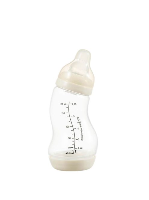 Difrax Anti-colic S-cumisüveg 170 ml - törtfehér
