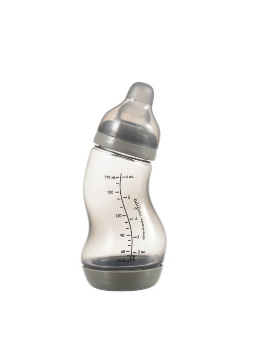 Difrax Anti-colic S-cumisüveg 170 ml - szürke