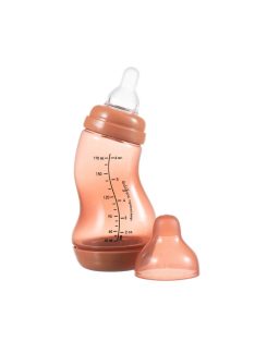Difrax Anti-colic S-cumisüveg 170 ml - téglapiros