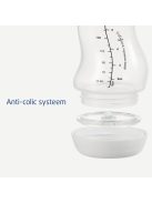 Difrax Anti-colic S-cumisüveg 250 ml - szürkés-kék