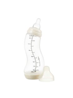 Difrax Anti-colic S-cumisüveg 250 ml - krém színű