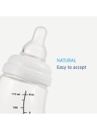 Difrax Anti-colic S-cumisüveg 250 ml - téglapiros