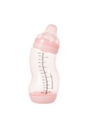 Difrax széles anti-colic S-cumisüveg 310 ml - rózsaszín