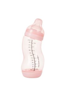 Difrax széles anti-colic S-cumisüveg 310 ml - rózsaszín
