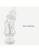 Difrax széles anti-colic S-cumisüveg 310 ml - rózsaszín