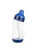 Difrax Széles anti-colic S-cumisüveg 310 ml - sötétkék